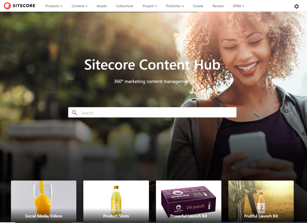 sitecore content hub